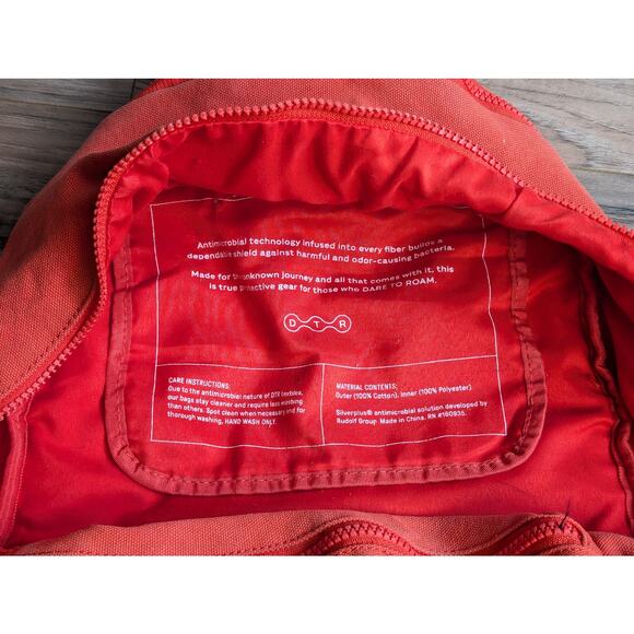 Dare to Roam Orange Back Pack Canvas - Picture 13 of 14